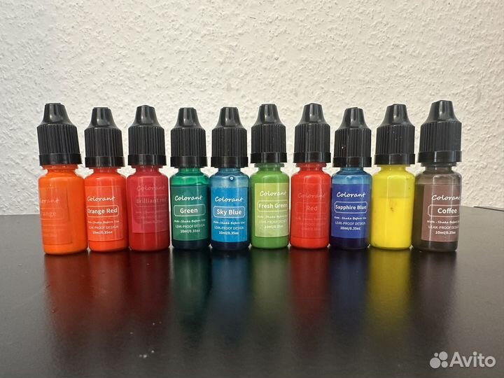 Краска для свечей и мыла