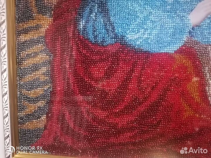 Картина ручной работы, биссер, Тайная вечеря