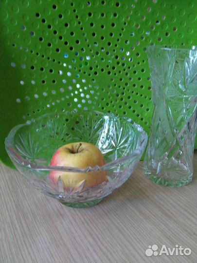 Вазы хрустальные СССР