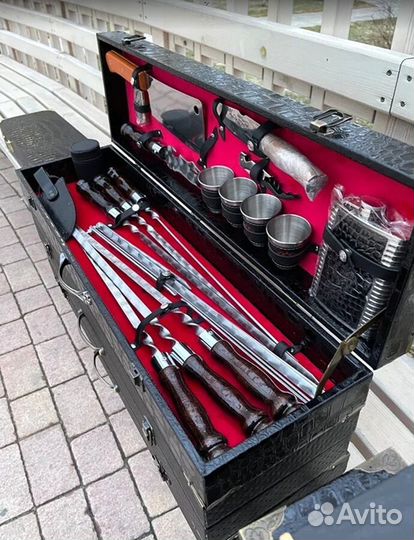 Шашлычный подарочный набор