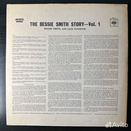 Bessie Smith – The Bessie Smith Story - Vol.1