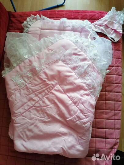 Конверт на выписку для девочки