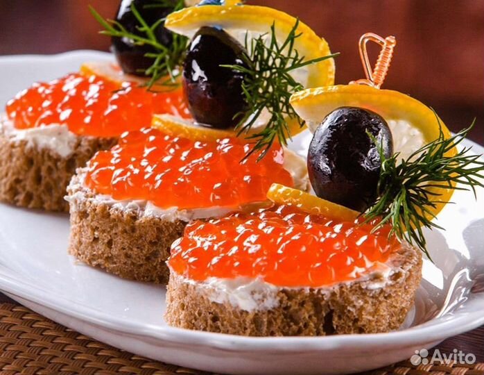 Икра красная/Рыба