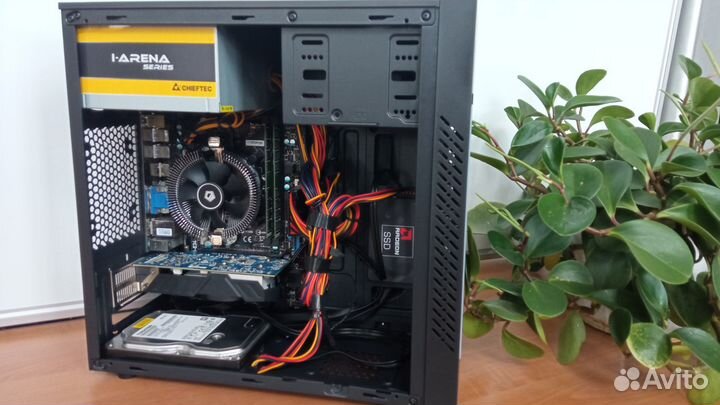 Компьютер для игр и учёбы i3 4160,16gb,gtx 750ti