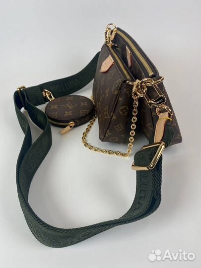 Louis vuitton multi pochette сумка женская