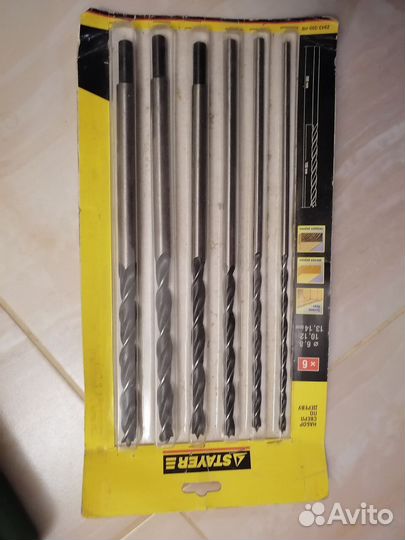 Набор сверл по дереву