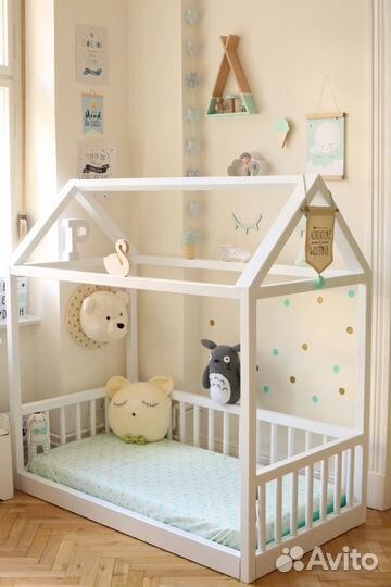 Детская кровать из бука