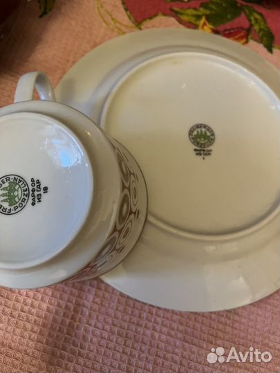 Сервиз чайный freiberger гдр