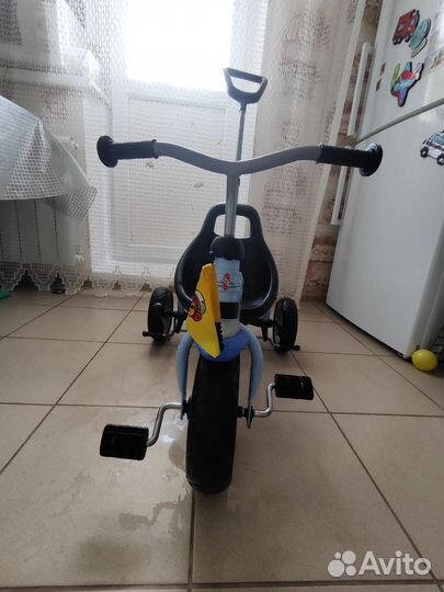 Трехколесный велосипед puky с ручкой