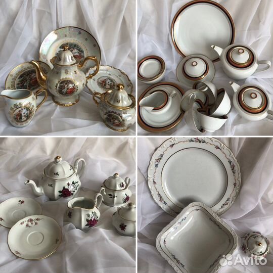Сервизы bohemian,kahla,weimar германия