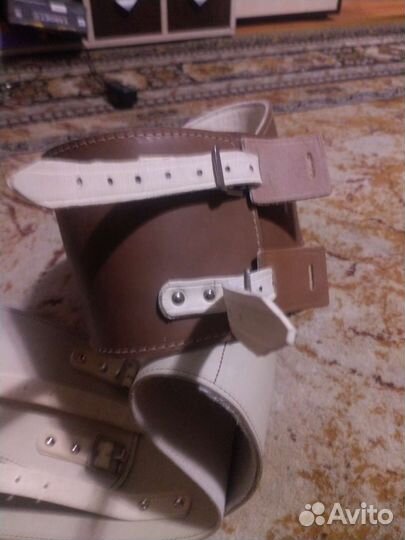 Пояс-карсет ортопедический натуральная кожа