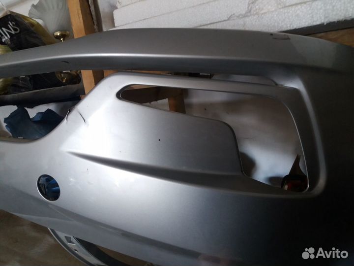 Бампер на Киа рио