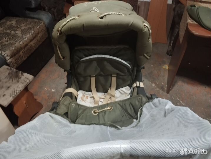 Детская зимняя коляска в полном комплеате