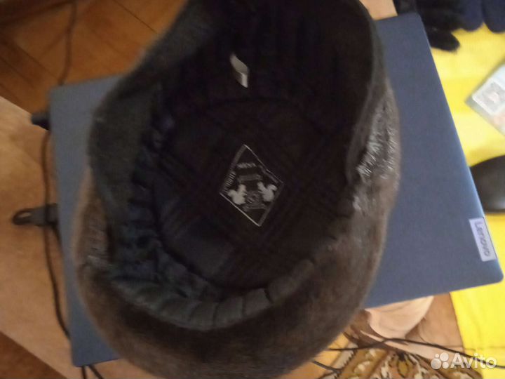 Норковая шапка мужская