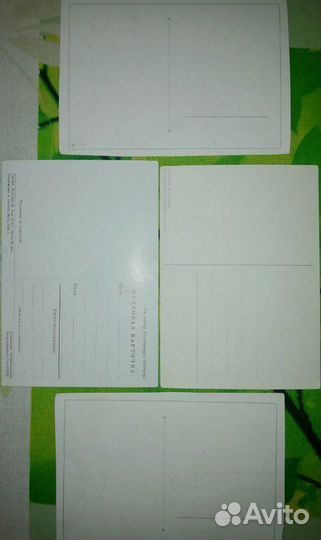 Почтовые открытки 40х годов