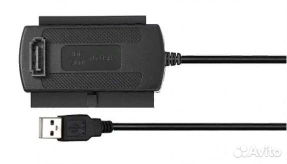 Кабель-адаптер USB2.0 -sata/IDE