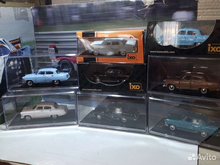 Волги Газ-21 разных производителей - 1/43