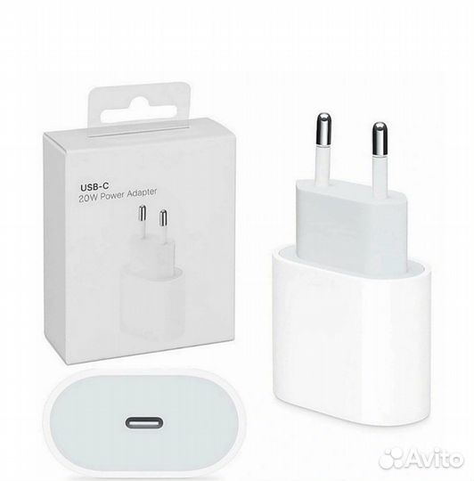 Зарядный блок/адаптер apple 20w USB-C power