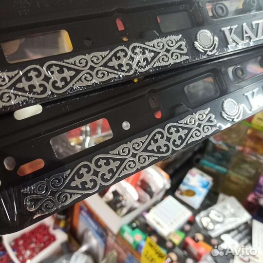 Рамки под номер Казахстан серебро