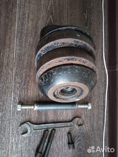 Гиря 8, 16, 24,32 разборная универсальная