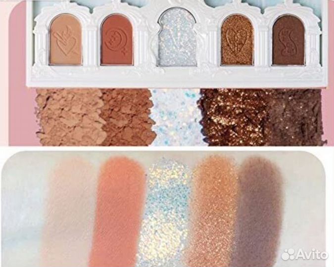 Палетка flower knows Amber Sunset unicorn