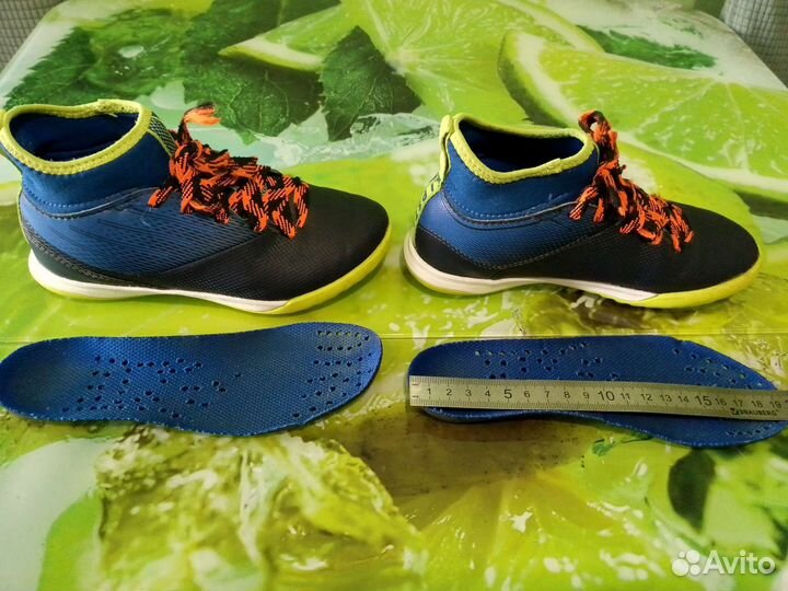 Бутсы (сороконожки) р29 18,5 футбольные kipsta