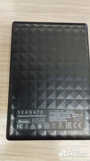 Внешний жесткий диск seagate 500 gb