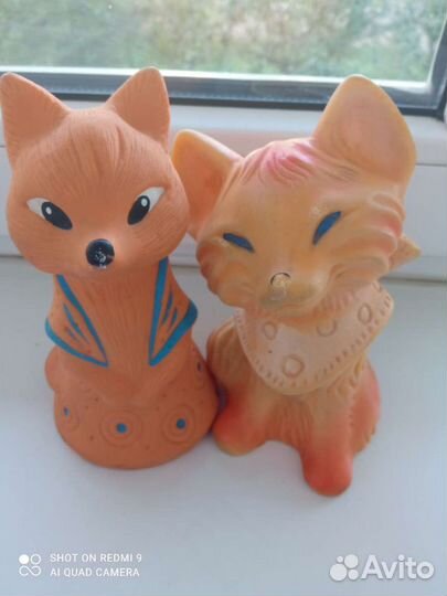 Резиновые игрушки СССР