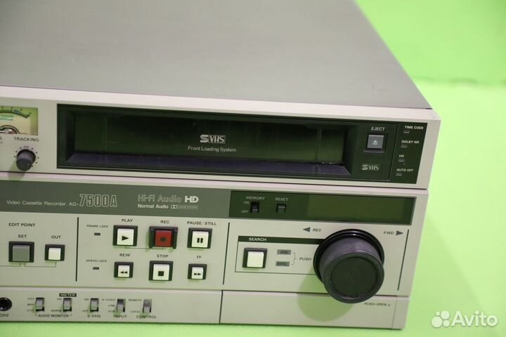 Видеомагнитофон Panasonic AG 7500А, S-VHS
