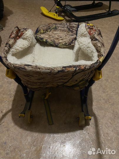 Детские зимние санки