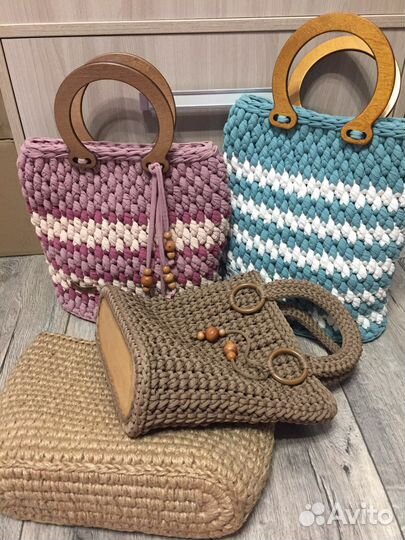 Вязанные сумки