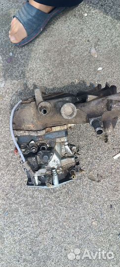 Впускной коллектор под карбюратор audi 100