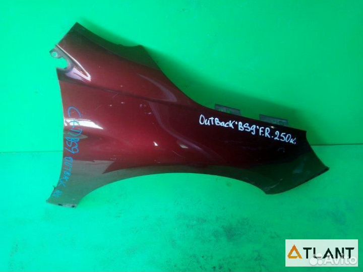 Крыло переднее правое subaru outback