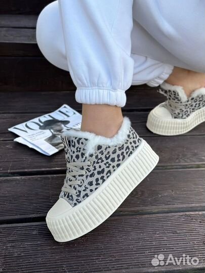 Кроссовки зимние женские 3 цвета