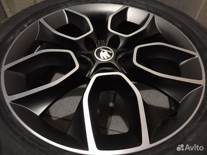 Новые оригинальные колеса Skoda Kodiaq, R19