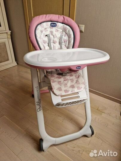 Стульчик для кормления chicco polly progress 5