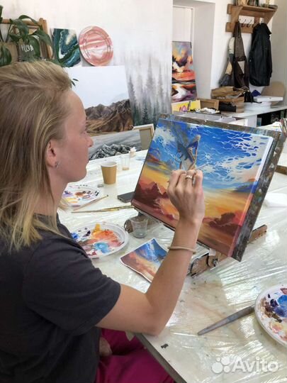 Картина маслом на холсте