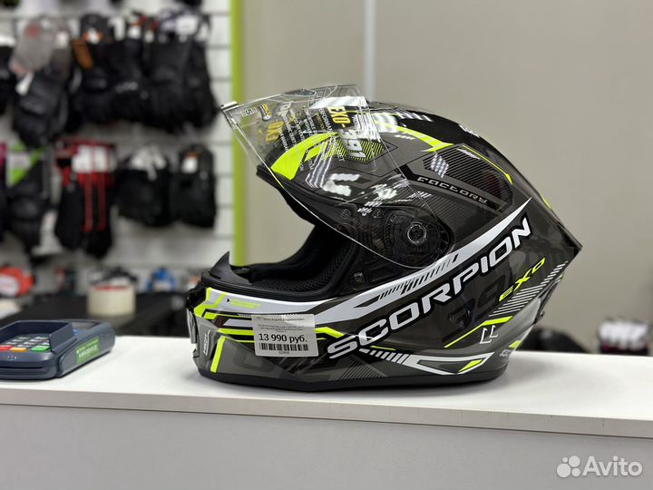 Мотошлем Scorpion EXO-391 haut