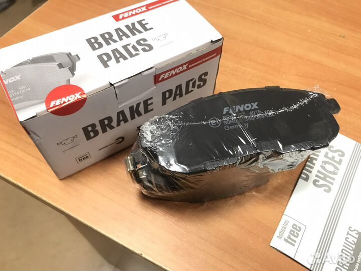 Передние тормозные колодки nissan tiida c11 2007+