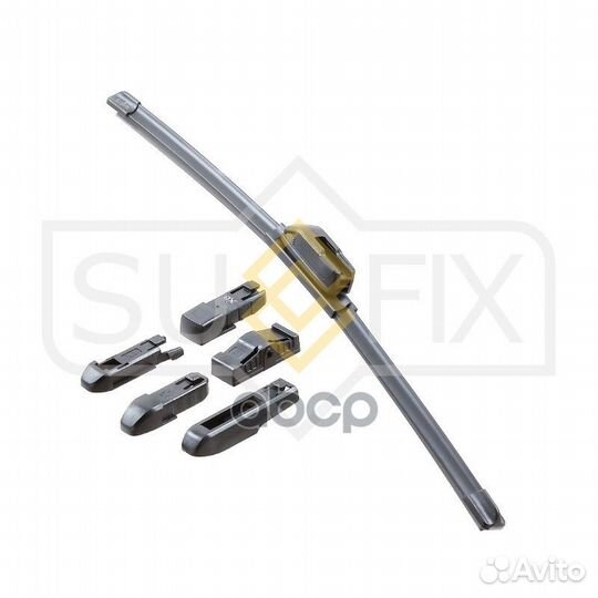 Щетка стеклоочистителя бескаркасная, 430мм 430