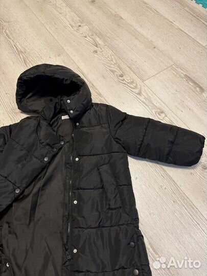 Пуховик зимний h&m 110/116