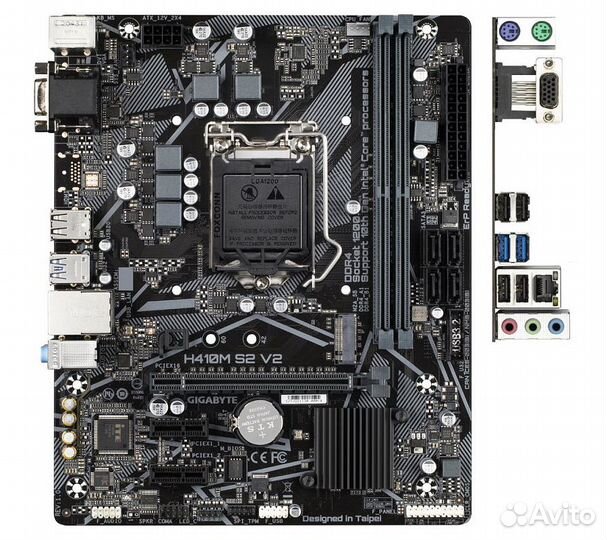 Материнская плата Gigabyte H410M S2H V2