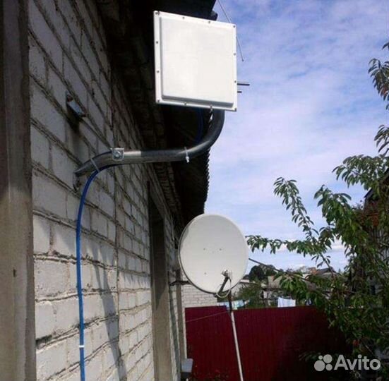 Интернет на дачу: комплект 4g антенна mimo