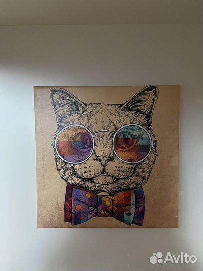 Картина с котом