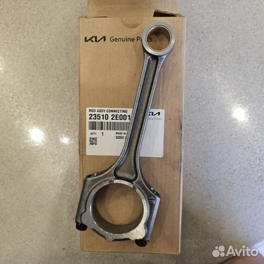 Шатун двигателя хундай киа 2.0 g4na