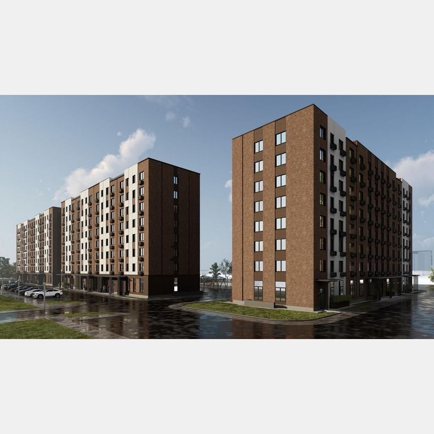 1-к. квартира, 28 м², 3/8 эт.