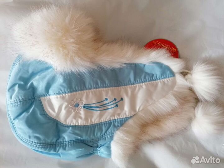 Шапка зимняя для девочки 54 56