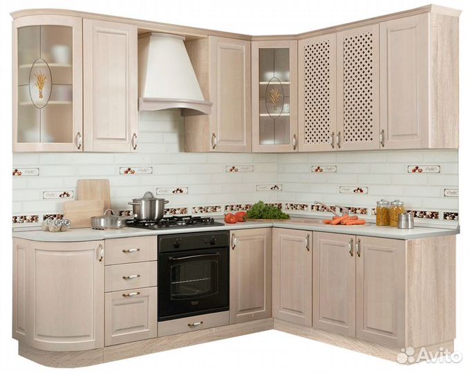 Кухня Массив 1735х1800 h900