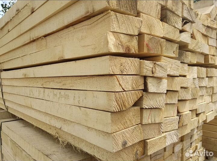 Доска обрезная 25*100*6000