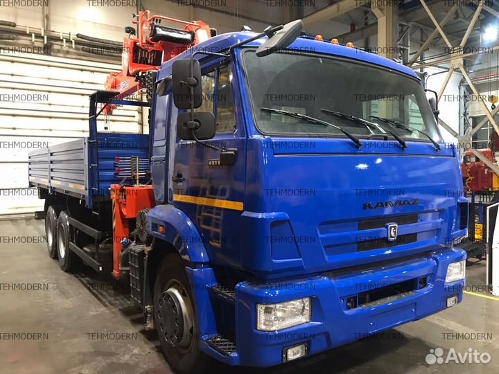КАМАЗ 65115-3094-48 с КМУ, 2024